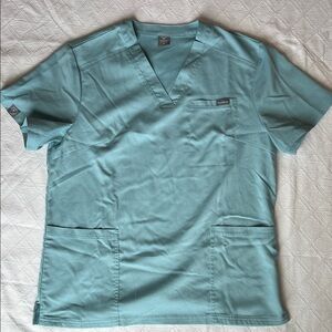 Women's Teal Scrub Top
